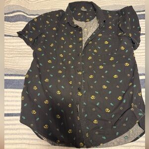 Disney Button Up Shirt